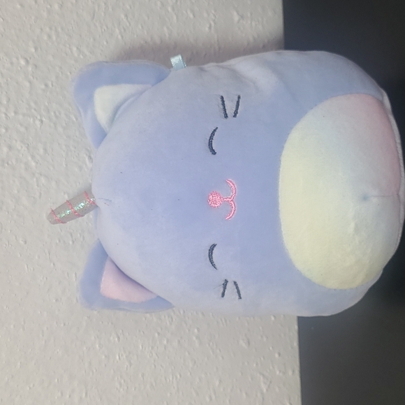 2 Squishmallows cat unicorn & pig dragon. NWOT - Picture 3 of 7